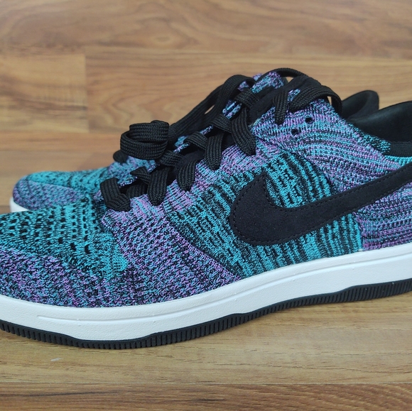 Nike Dunk Flyknit ´Chlorine Blue´ Black/Violet 917